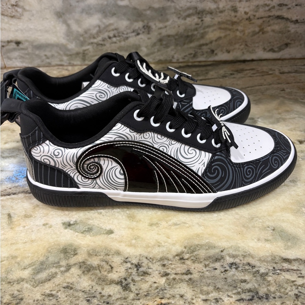 Disney Black and White Nightmare Before Christmas Shoes